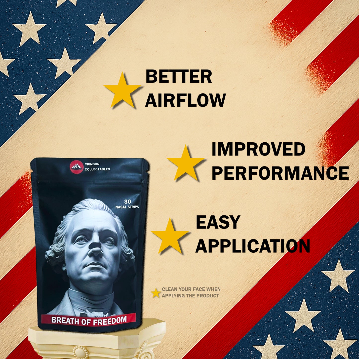 Performance Nose Strips (60/30 Count) - Nasal Strips for Sleeping & Anti-Snoring