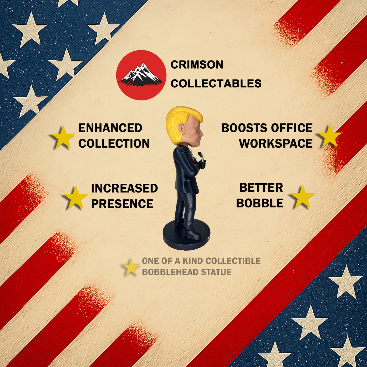 Donald Trump Bobblehead - Trump 47 Collectible